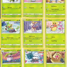 bnk crc Cartonase de colectie - Pokemon Franta 2021 - 77 diferite