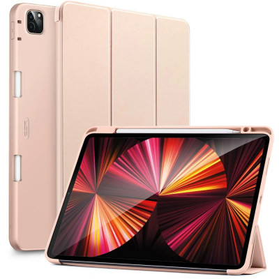 Husa pentru ipad pro 11&amp;quot; 2021 esr rebound pencil, rose gold foto