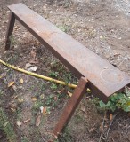 Banc de lucru capra metalica 205 x 24 x 60 cm.