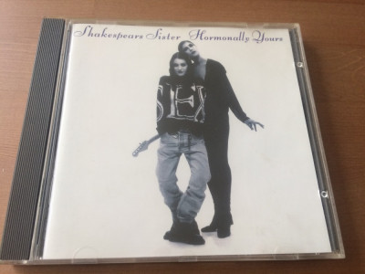 shakespear&amp;#039;s sister hormonally yours 1992 cd disc muzica electro synth pop VG+ foto