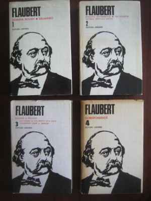 Gustave Flaubert - Opere ( Editie critica, 4 vol. ) foto