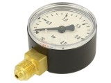 Manometru PNEUMAT 0-2,5bar, 50mm, conexiune inferioară