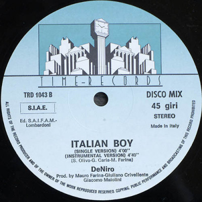 De Niro - Italian Boy (Vinyl) foto