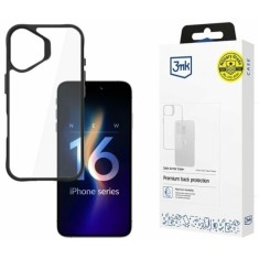 Husa de protectie 3mk Satin Armor Case+ pentru iPhone 16 Plus Transparent