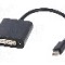 Cablu {{Tip cablu de conectare}}, DVI-I (24+5) soclu, mini DisplayPort mufa, 0.15m, {{Culoare izola&amp;#355;ie}}, AKYGA - AK-AD-37