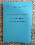 DREPT CIVIL.SUPLIMENT.DREPTUL DE PROPRIETATE PERSONALA