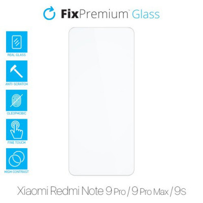 FixPremium Glass - Sticlă securizată pentru Xiaomi Redmi Note 9 Pro, 9 Pro Max &amp;amp; 9S foto