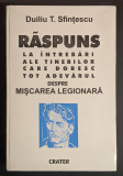 ADEVARUL despre MISCAREA LEGIONARA - RASPUNS la INTREBARILE TINERILOR Sfintescu