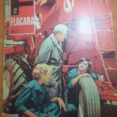 flacara 17 iulie 1971-art foto oras sulina,interviu amza pelea,mircea albulescu