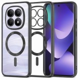 Husa premium Xiaomi Redmi Note 15 5G Asteroid GSM Luxury Crystal MagSafe, negru