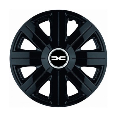 Set 4 Capace Roti Autohelix MSA&amp;reg; potrivite jantelor de 14 inch, pentru Dacia Nou model Cosmos Black foto