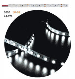 Banda LED 14.4W m 12V IP20 lumina rece Lumen Adeleq 05-34129 rece