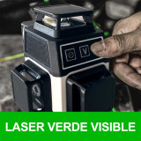 Nivela laser 360&deg;autonivelare+telecomanda+acumulator