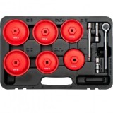 Set chei tubulare pentru filtru ulei, 15buc. Yato YT-0595