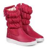 Cizme Fete Bibi Urban Inalte Rodie 34 EU, Bordo, BIBI Shoes