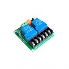 Modul Releu Dual de 30 A Controlat cu Semnal de 5 V foto