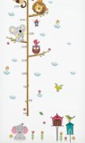Sticker pentru Masurare Inaltime Copii, cu Animale si Pasari Salbatice, 170cm - CBD CORAL BEST DEALS Multicoior 30 cm 90 cm 30 cm Multicolor 1 Folie a