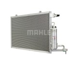 Condensator climatizare Ford B-Max 2012-, Fiesta 2008-2017, 570 530x383 350x16mm, material Rezervor aluminiu, fagure aluminiu brazat, Mahle AC7000P