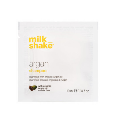 Sampon de reconstructie, Milk Shake, Argan Shampoo, 10ml foto