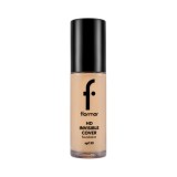 Fond de ten Invisible Cover HD 50 Light Beige, 30ml, Flormar