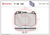 BREMBO P 50 120 PRIME LINE set placute frana,frana disc