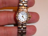 CEAS RAYMOND WEIL - PARSIFAL - 9690/1 - Aur/Otel + 36 Diamante - Retail : 2,995$, Analog, Casual