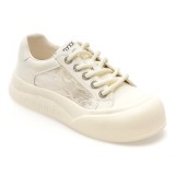 Pantofi sport GRYXX albi, C1158, din material textil