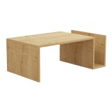 Cumpara ieftin Masa de cafea Pako, Pako World, Nuc, 86x50x32 cm