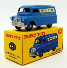 Macheta Bedford 10cwt Van Ovaltine - Dinky Toys foto