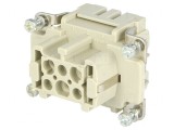 Conector HDC Inserturi de Contact Mamă 6 PE
