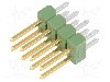 Conector 8 pini, seria AMPMODU MOD II, pas pini 2.54mm, TE Connectivity - 826632-4