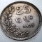 2.077 LUXEMBURG LUXEMBOURG 25 CENTIMES 1927