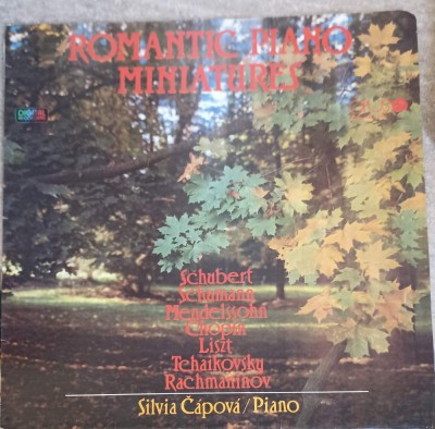 Disc vinil, LP. Romantic Piano Miniatures-Silvia Capova-252565 foto