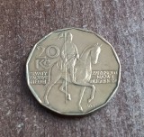 C50 - Moneda foarte veche - Cehia - 20 koroane - 1993, Europa