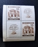 Boemia și Moravia 1941 Aniversare W.A. Mozart Bloc &icirc;n Șah de 4 MNH Neștampilat - A0029