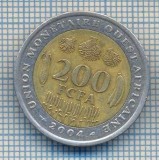 AX 470 MONEDA- STATELE AFRICII DE VEST -200 FCFA -ANUL 2004 -STAREA CARE SE VEDE, Europa