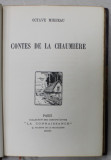 CONTES DE LA CHAUMIERE par OCTAVE MIRBEAU , 1920 , EXEMPLAR 467 DIN 600