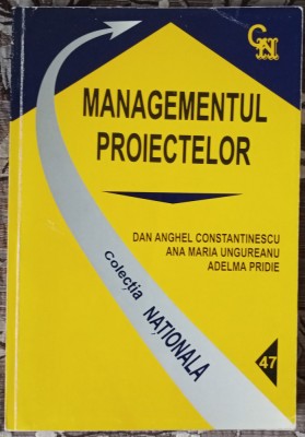 Dan Anghel CONSTANTINESCU. Managementul proiectelor foto