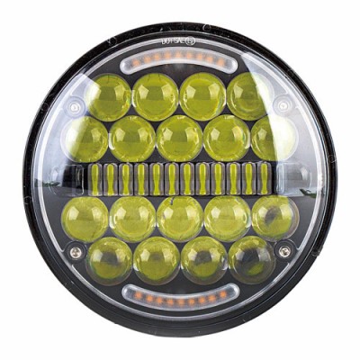 Proiector LED 90W 12-24V cu 2 faze si lumina de zi DRL alba SPT701-901 Automotive TrustedCars foto