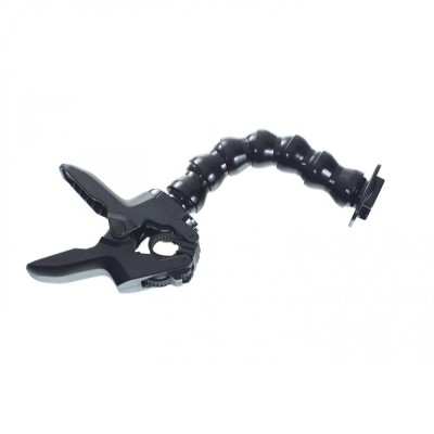 Clema de fixare cu brat flexibil Jaws Flex Mount compatibila GoPro Jaws: Flex Clamp pentru GoPro SJCAM Xiaomi GP118 foto