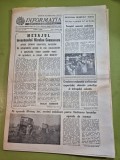 Ziarul informatia bucurestiului 31 octombrie 1988 - mesajul lui ceusescu adresat taranimii cooperatiste