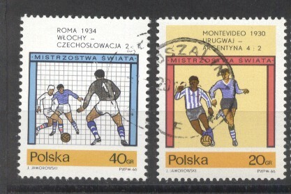 Poland 1966 Football, Soccer, used G.270
