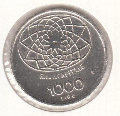 ITALIA - 1000 LIRE 1970 ROMA CAPITOLINA , Ag835, LIT1.11 foto