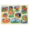 Puzzle lemn, Animalele de la fermă 10 piese