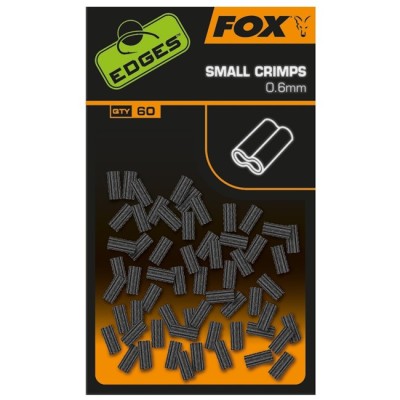 Bride Duble pentru Monturi Fox Edges Crimps 0.6mm 60buc/plic foto