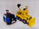 Set 2 masinute Paw patrol original Chase si Rubble