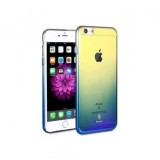 Husa iPhone 8 Plus, MyStyle, Gradient Blue, Hard Case, Protectie, Chameleon, Rezistenta la socuri, PC