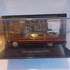 Macheta Chevrolet Caprice - 1976 1:43 Deagostini Mexic