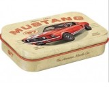 Cutie metalica de buzunar XL Ford Mustang GT 1967 Rosu