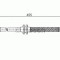Conducta / cablu frana RENAULT MEGANE II (BM0/1, CM0/1) (2002 - 2011) BOSCH 1 987 476 126